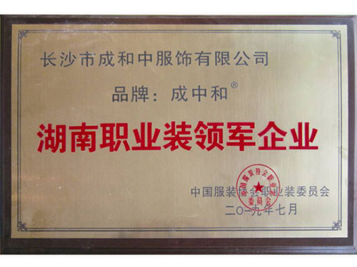 湖南职业装领军企业